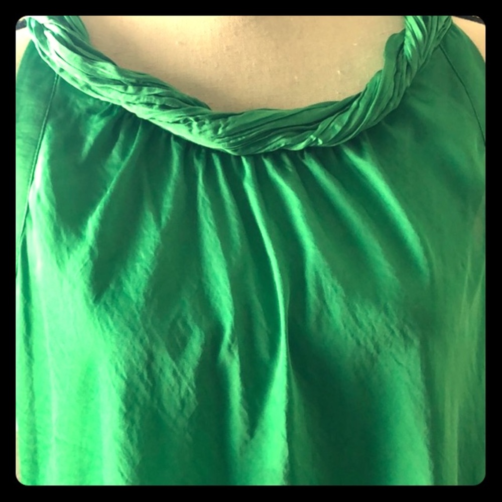 Emerald Green Rope Neck Top